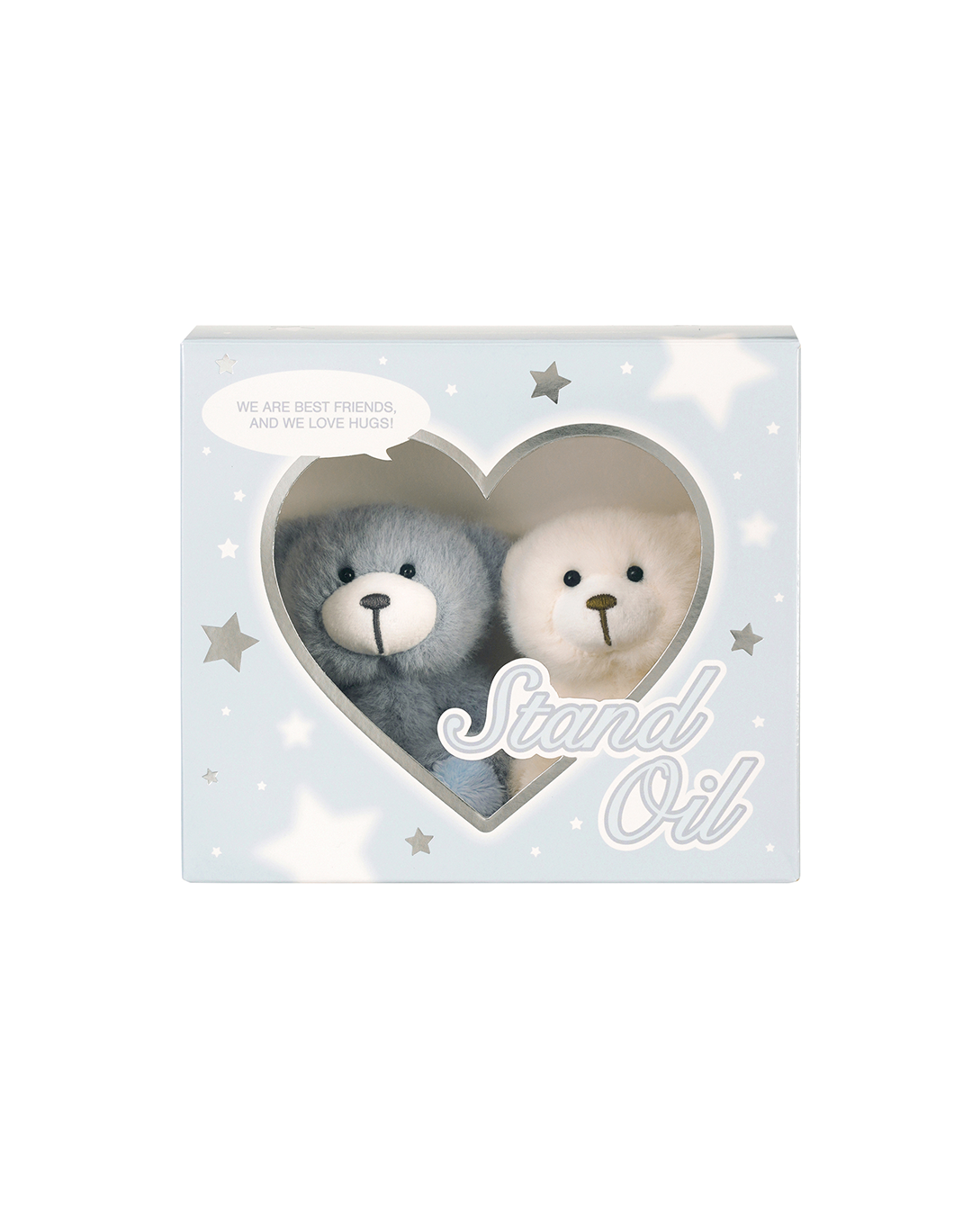Hug Teddy Bear · 擁抱泰迪熊鑰匙圈 / 藍色白色