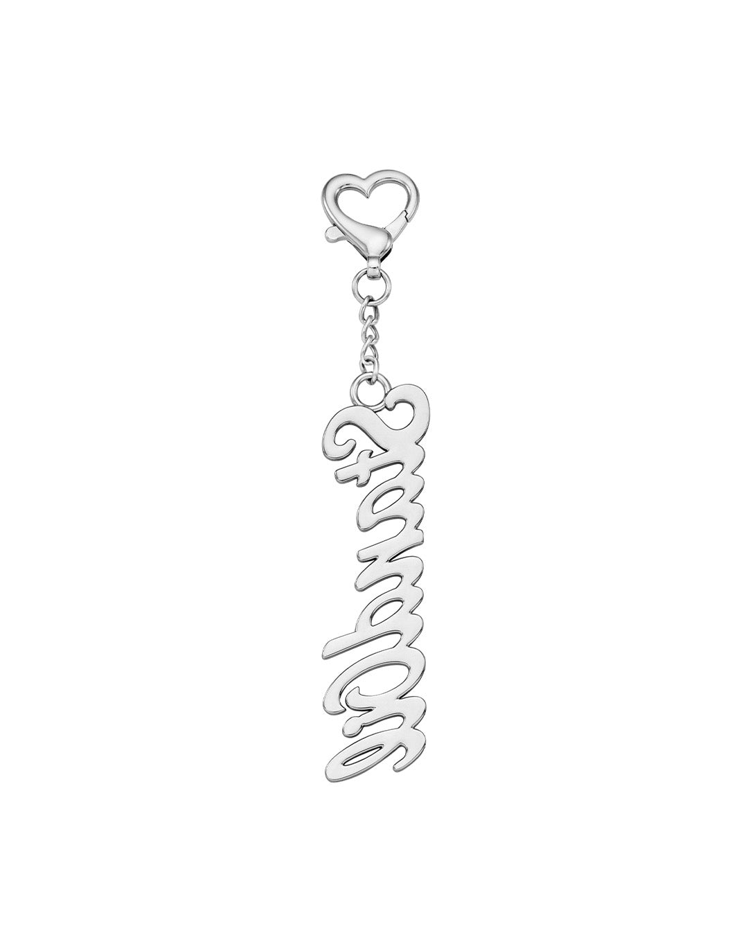 Letter Logo Keyring