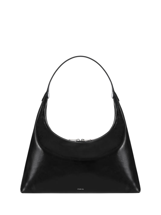 Plump Bag Large · 滿月包(大) / 黑色
