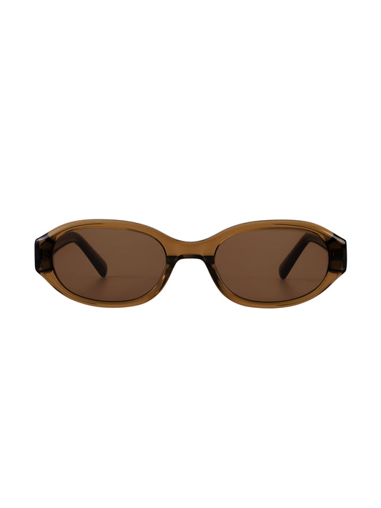 Day Glare Sunglasses · 復古貓眼太陽眼鏡 / 咖啡色