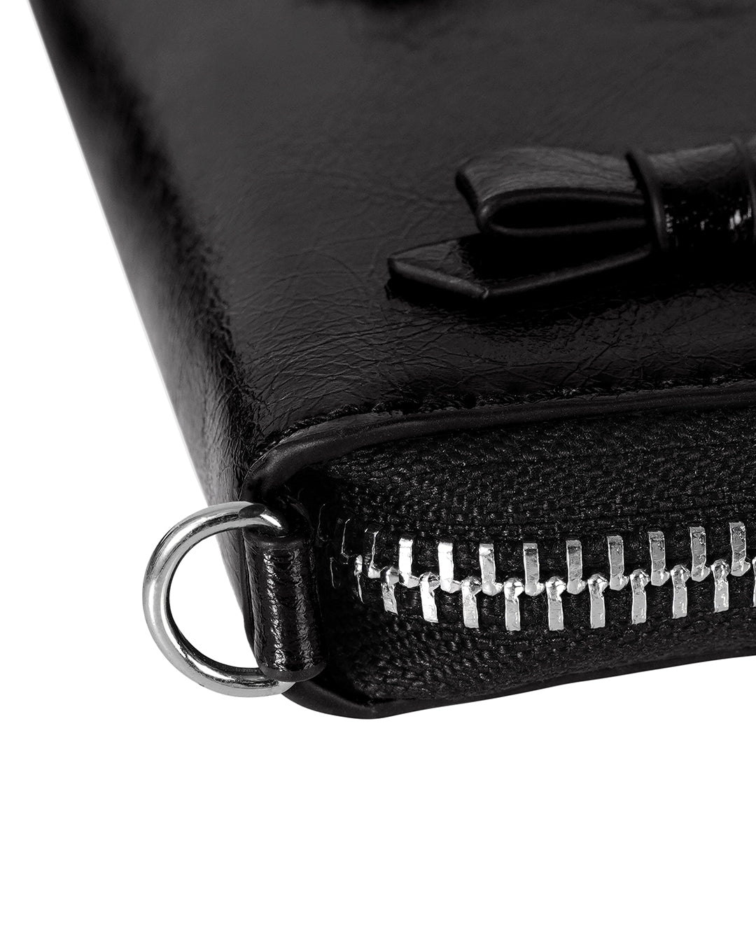 Bow Chain Wallet · 蝴蝶結鏈條錢包 / 黑色