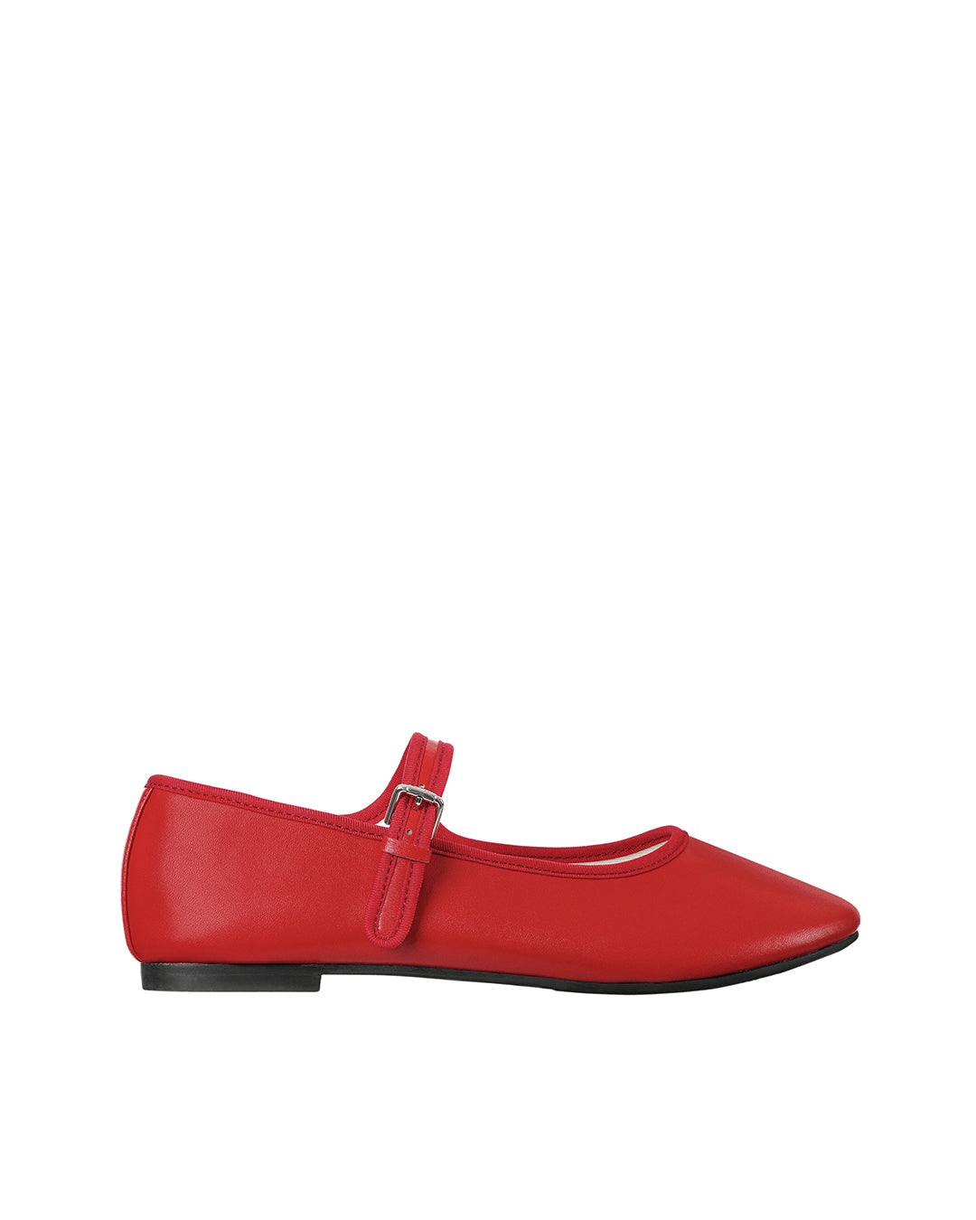 Day Mary Jane Flat Shoes · 經典瑪麗珍平底鞋 / 紅色