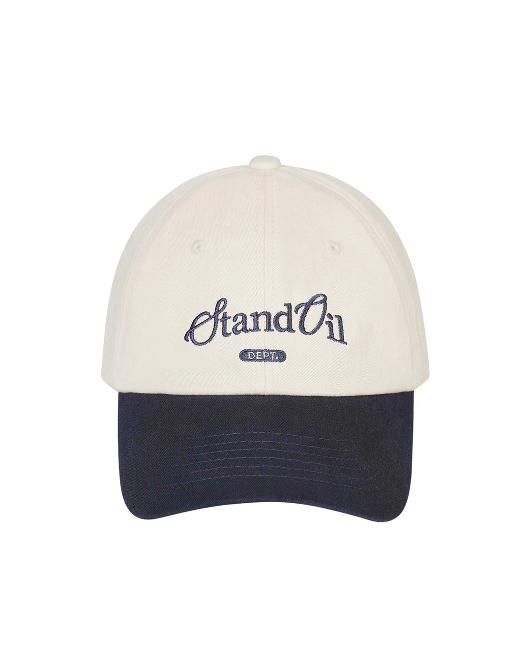 Bonheur Mix  Ball Cap · 拼接雙色棒球帽 / 海軍藍