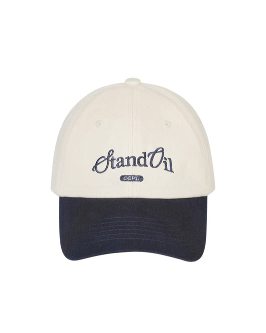 Bonheur Mix  Ball Cap · 拼接雙色棒球帽 / 海軍藍