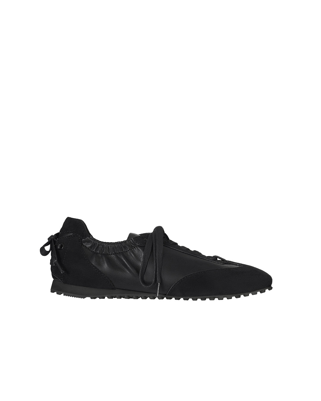 Double Tied Sneakers · 雙蝴蝶綁帶休閒運動鞋 / 黑色