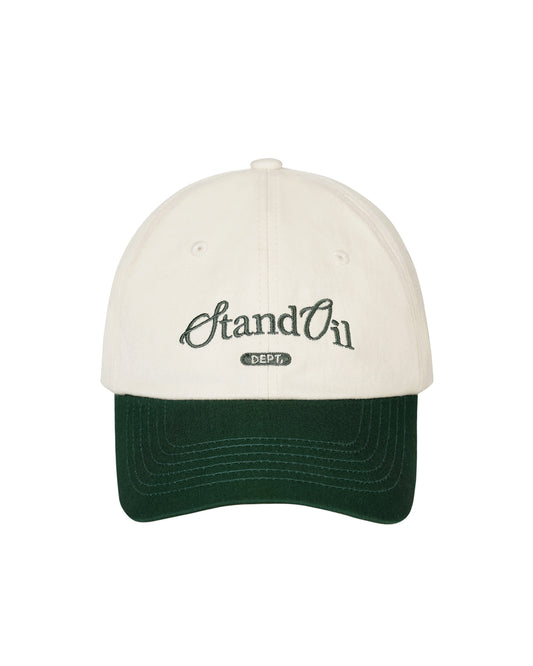 Bonheur Mix  Ball Cap · 拼接雙色棒球帽 / 深綠色