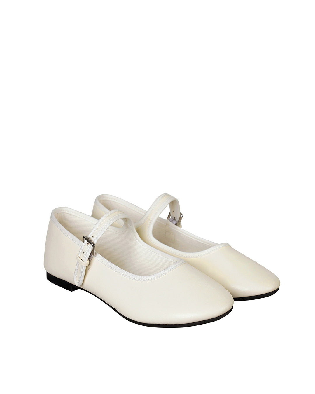 Day Mary Jane Flat Shoes · 經典瑪麗珍平底鞋 / 象牙白