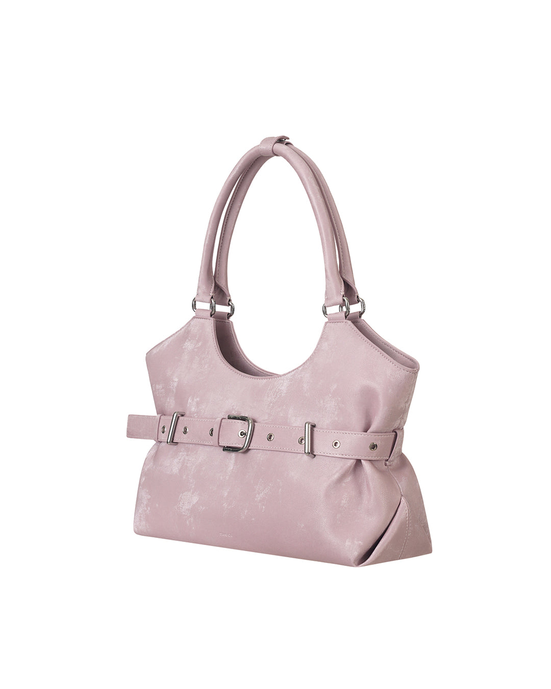Lene Bag · 蕾奈釦帶托特包 / 嫩粉色