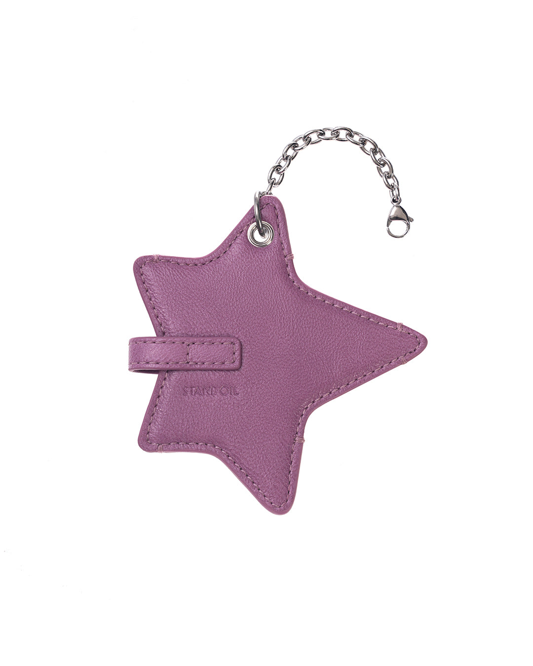 Cosmic Star Keyring · 星扣皮革鑰匙圈 / 梅紫色