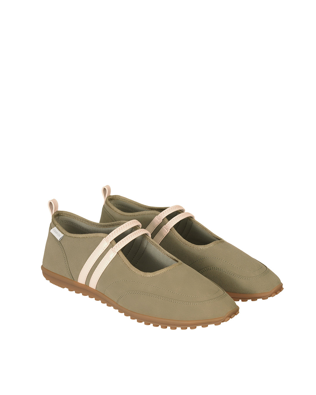 Strap Mary Jane Sneakers · 瑪莉珍雙帶休閒運動鞋 / 卡其拼接