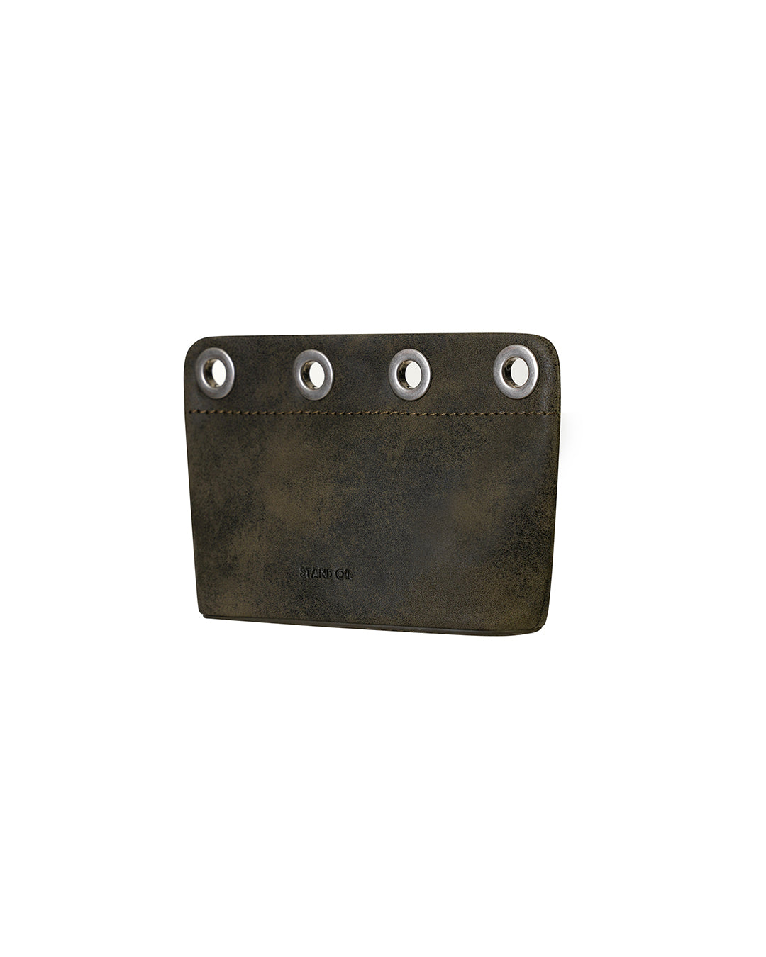 Loop Eyelet Pouch · 孔眼小收納包 / 水洗棕色