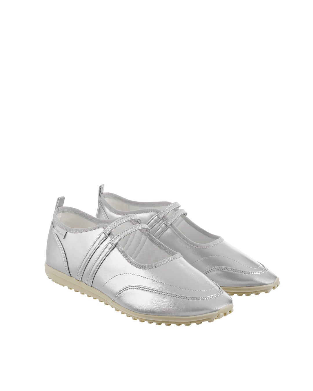 Strap Mary Jane Sneakers · 瑪莉珍雙帶休閒運動鞋 / 銀色
