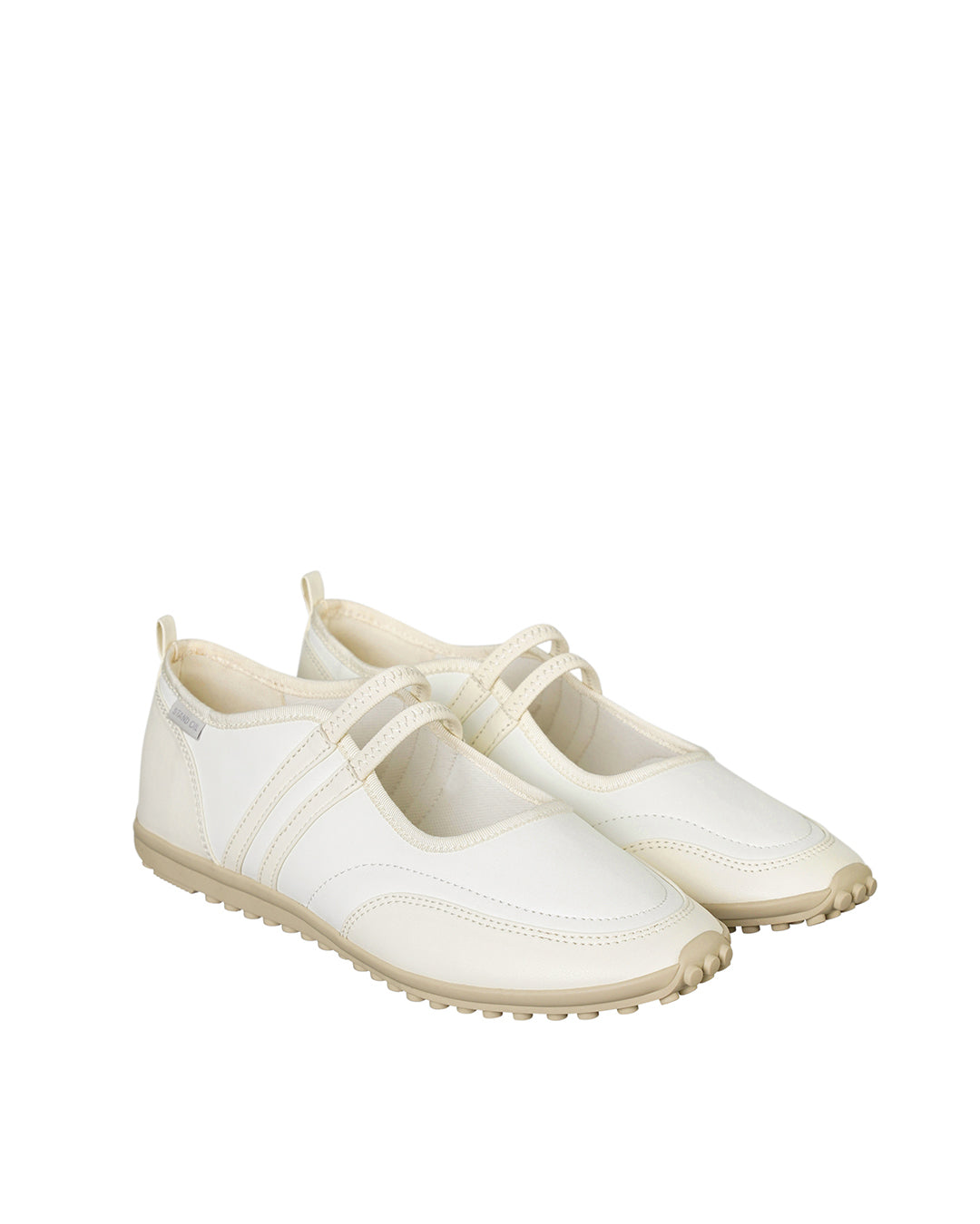 Strap Mary Jane Sneakers · 瑪莉珍雙帶休閒運動鞋 / 象牙白
