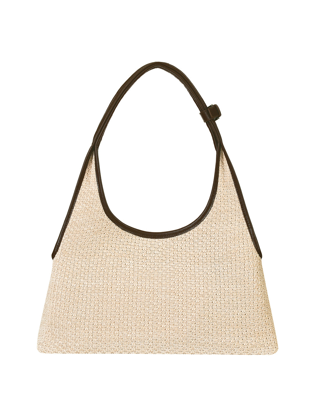 Ringo Bag Mini · 林果雙面托特包(小) / 草織棕色