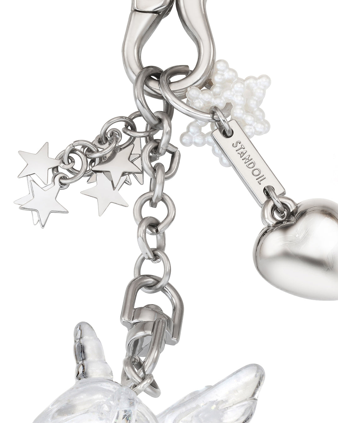 Dreamy Pony Keyring · 夢幻小馬鑰匙圈 / 銀色