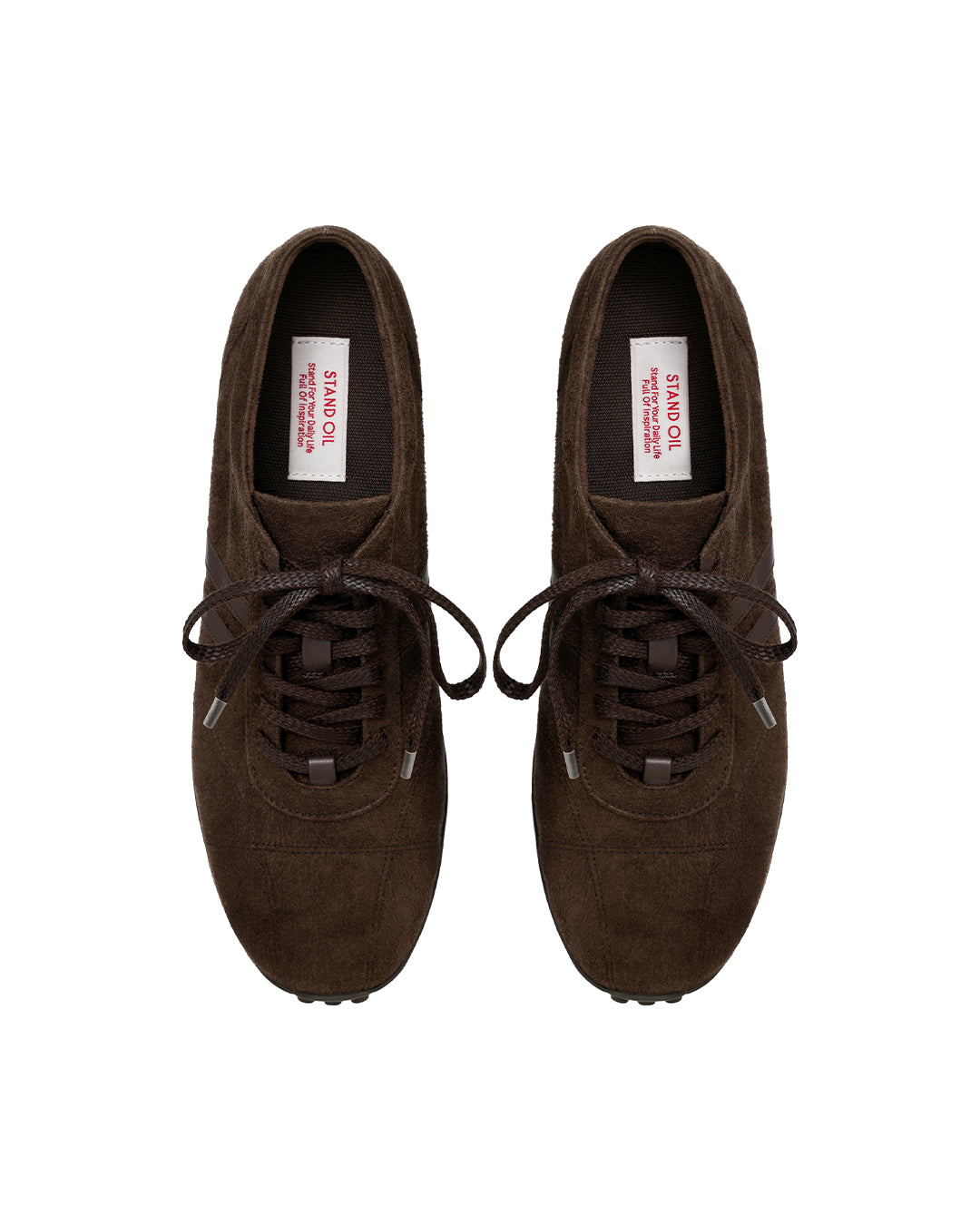 Isla Lace Up Sneakers · 艾菈綁帶休閒運動鞋 / 栗色
