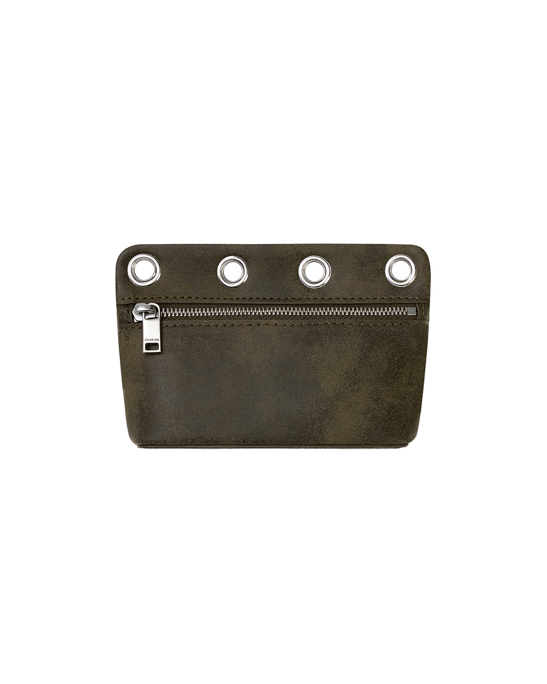 Loop Eyelet Pouch · 孔眼小收納包 / 水洗棕色