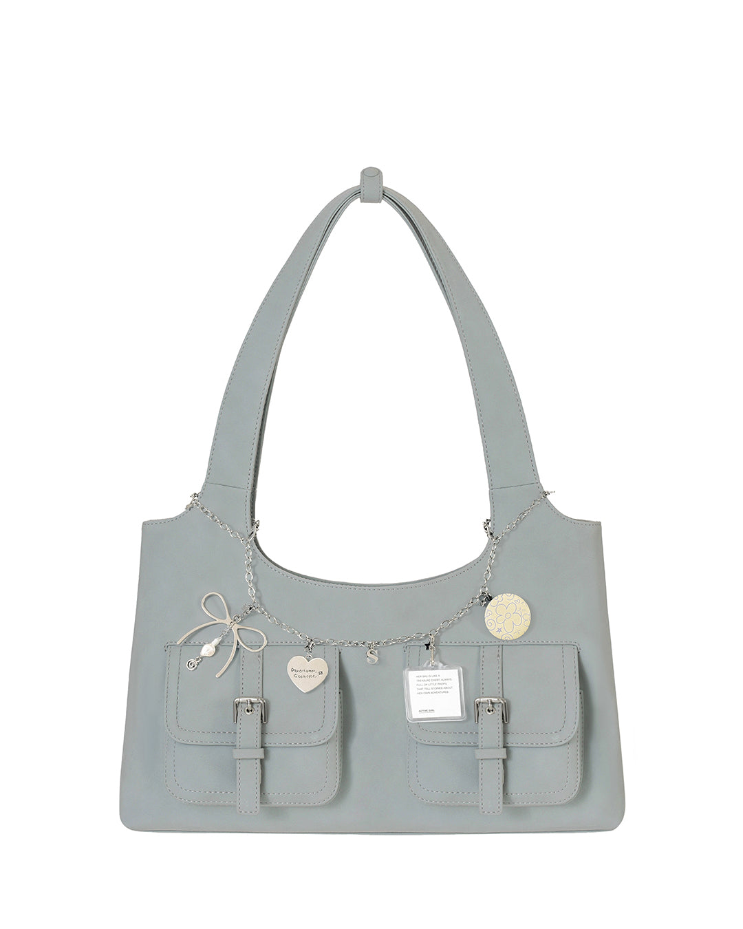 Multi-Charm Chain Keyring· 百變心願鍊條鑰匙圈 / 銀色