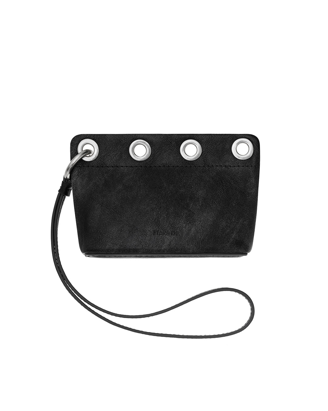Loop Eyelet Pouch · 孔眼小收納包 / 深灰色
