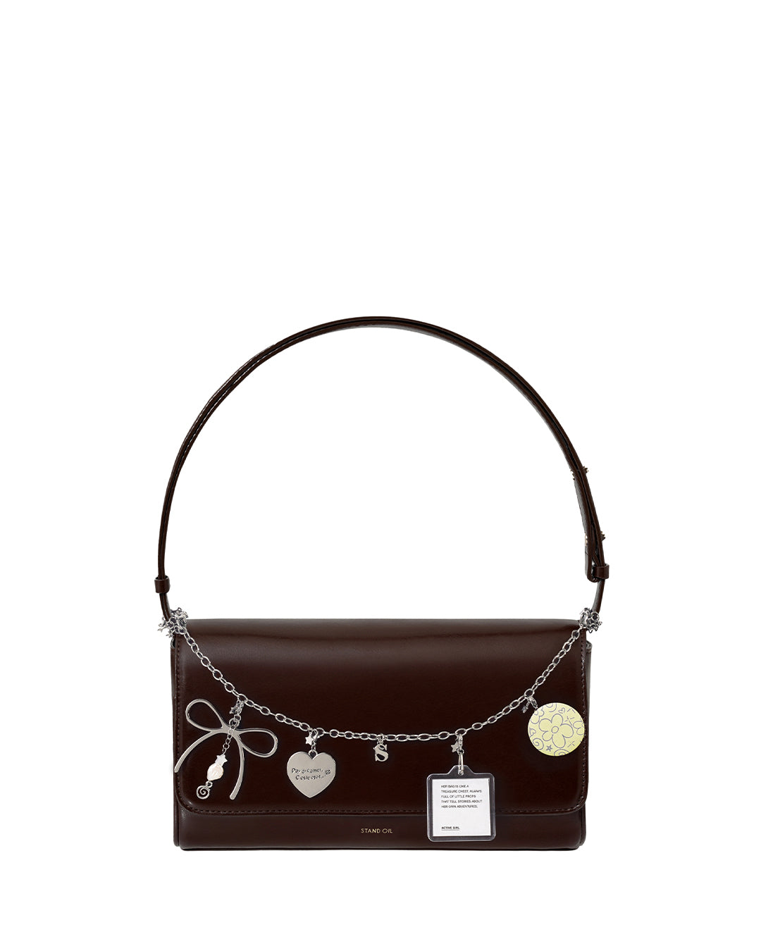 Multi-Charm Chain Keyring· 百變心願鍊條鑰匙圈 / 銀色