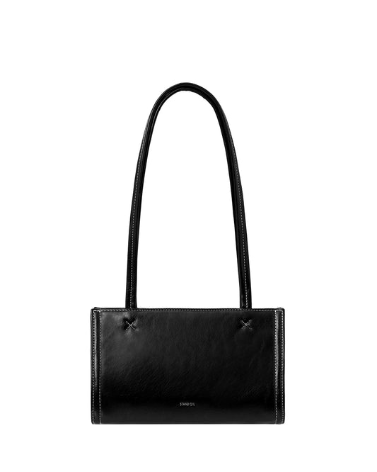 Oblong Bag Tiny · 長方包(迷你) / 黑色 縫線款