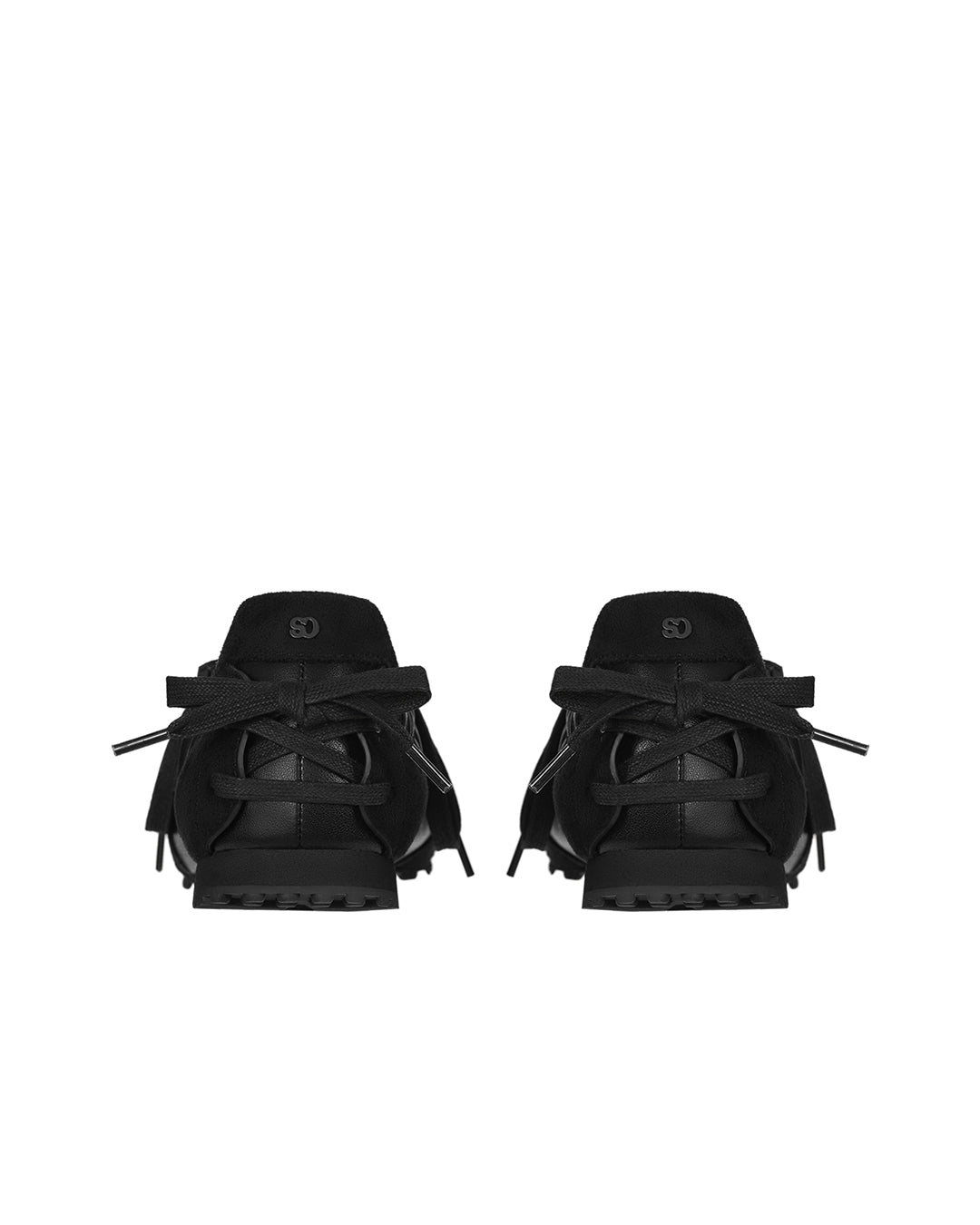 Double Tied Sneakers · 雙蝴蝶綁帶休閒運動鞋 / 黑色