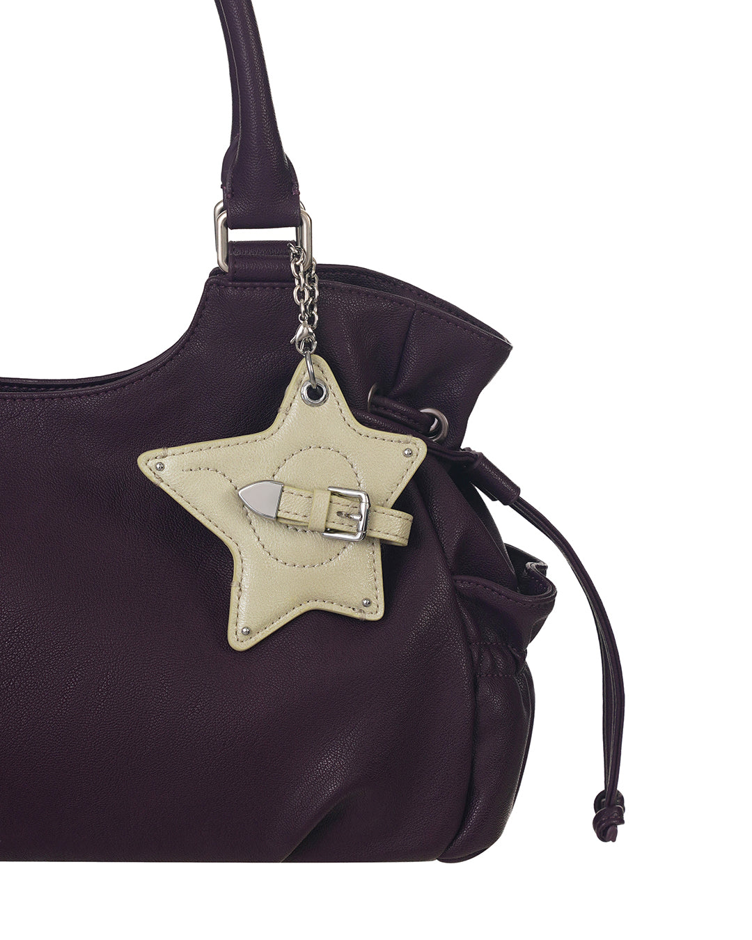 Cosmic Star Keyring · 星扣皮革鑰匙圈 / 橄欖綠