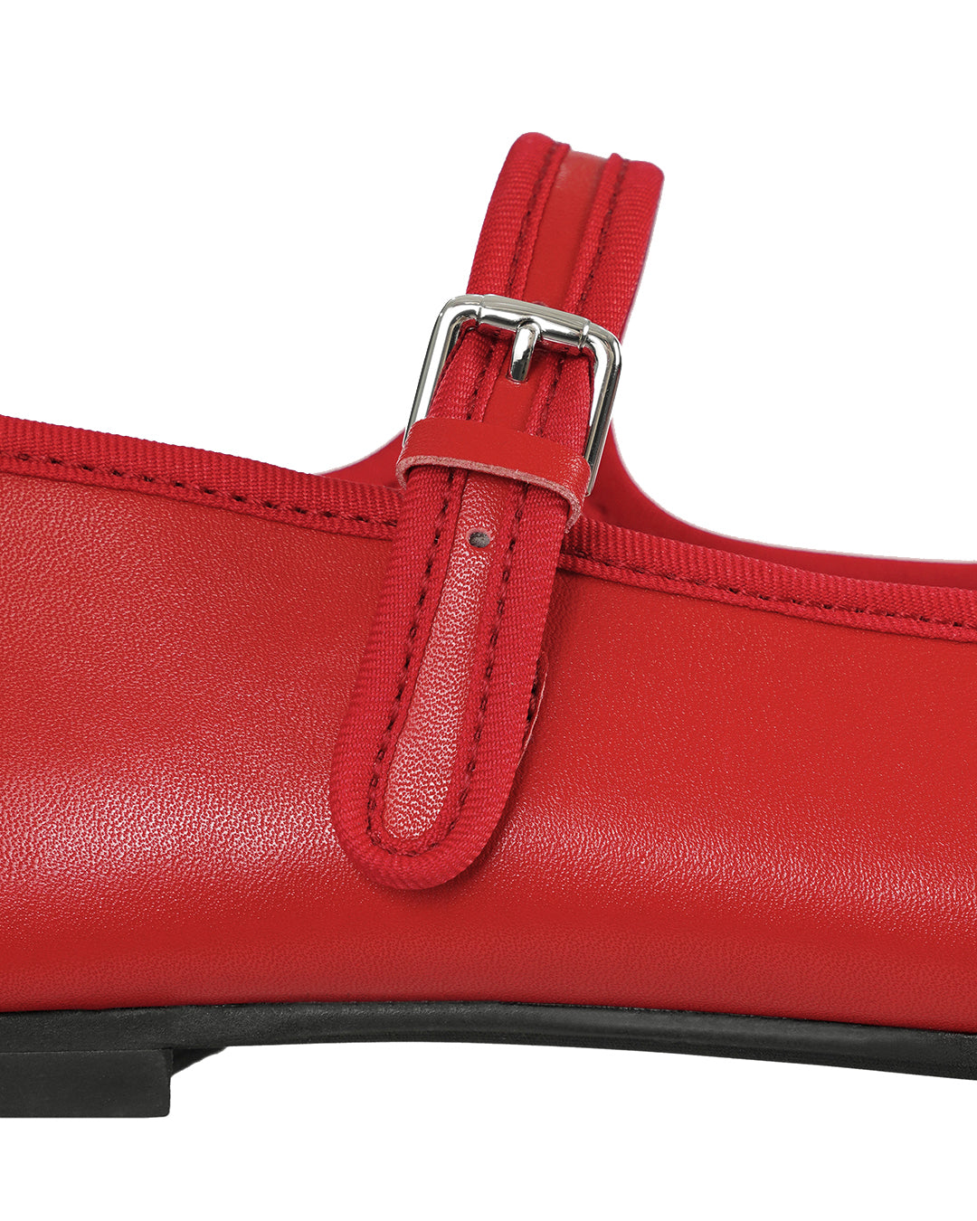 Day Mary Jane Flat Shoes · 經典瑪麗珍平底鞋 / 紅色