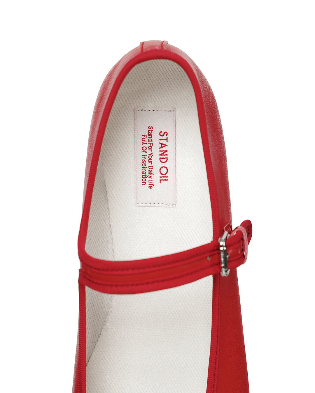 Day Mary Jane Flat Shoes · 經典瑪麗珍平底鞋 / 紅色