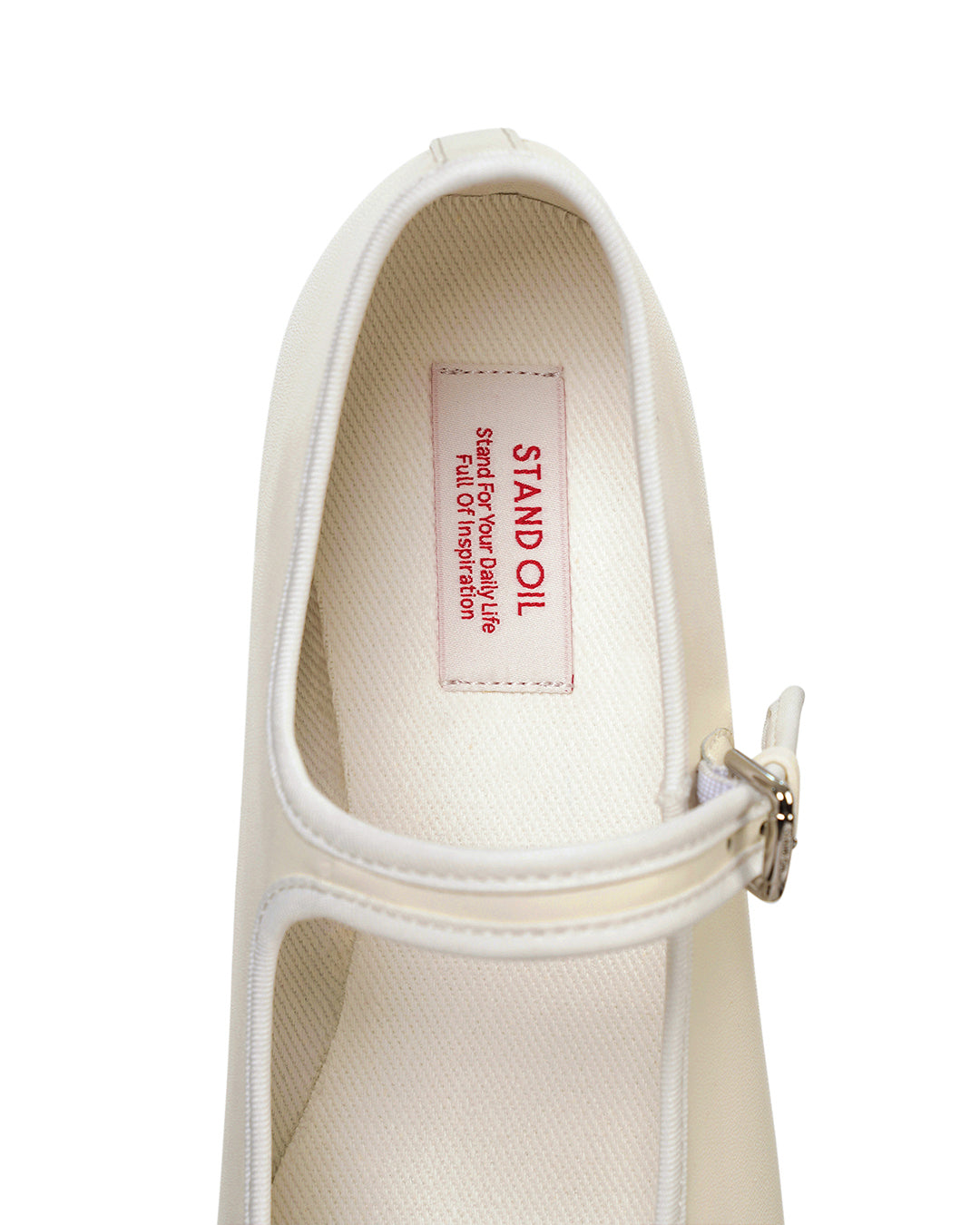 Day Mary Jane Flat Shoes · 經典瑪麗珍平底鞋 / 象牙白