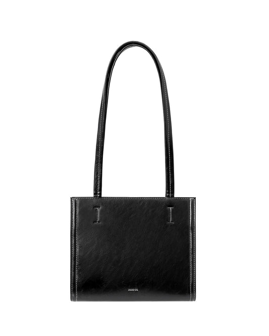 Oblong Bag Mini · 長方包(小) / 黑色 縫線款