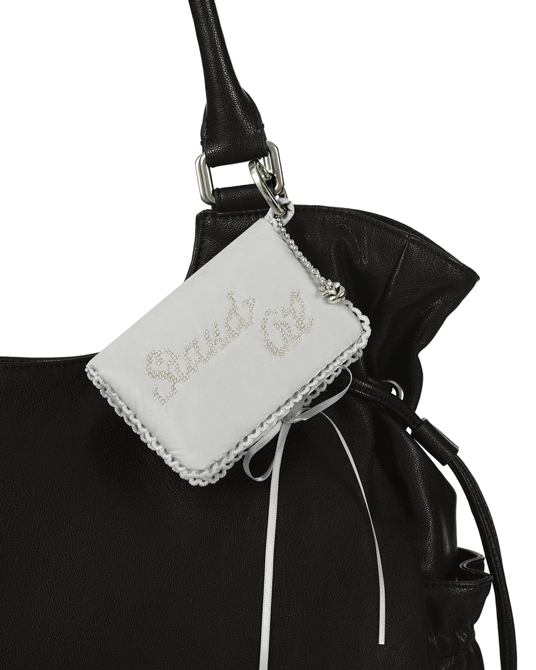 Memory Fluffy Keyring · 回憶絨毛吊飾鑰匙圈 / 銀色