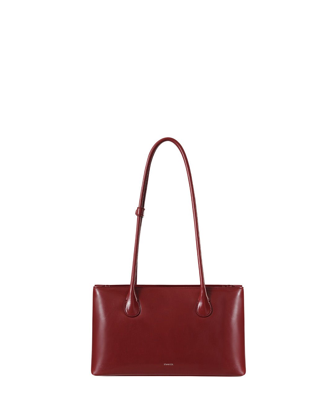 Square Low Bag · 簡約方包 / 酒紅色