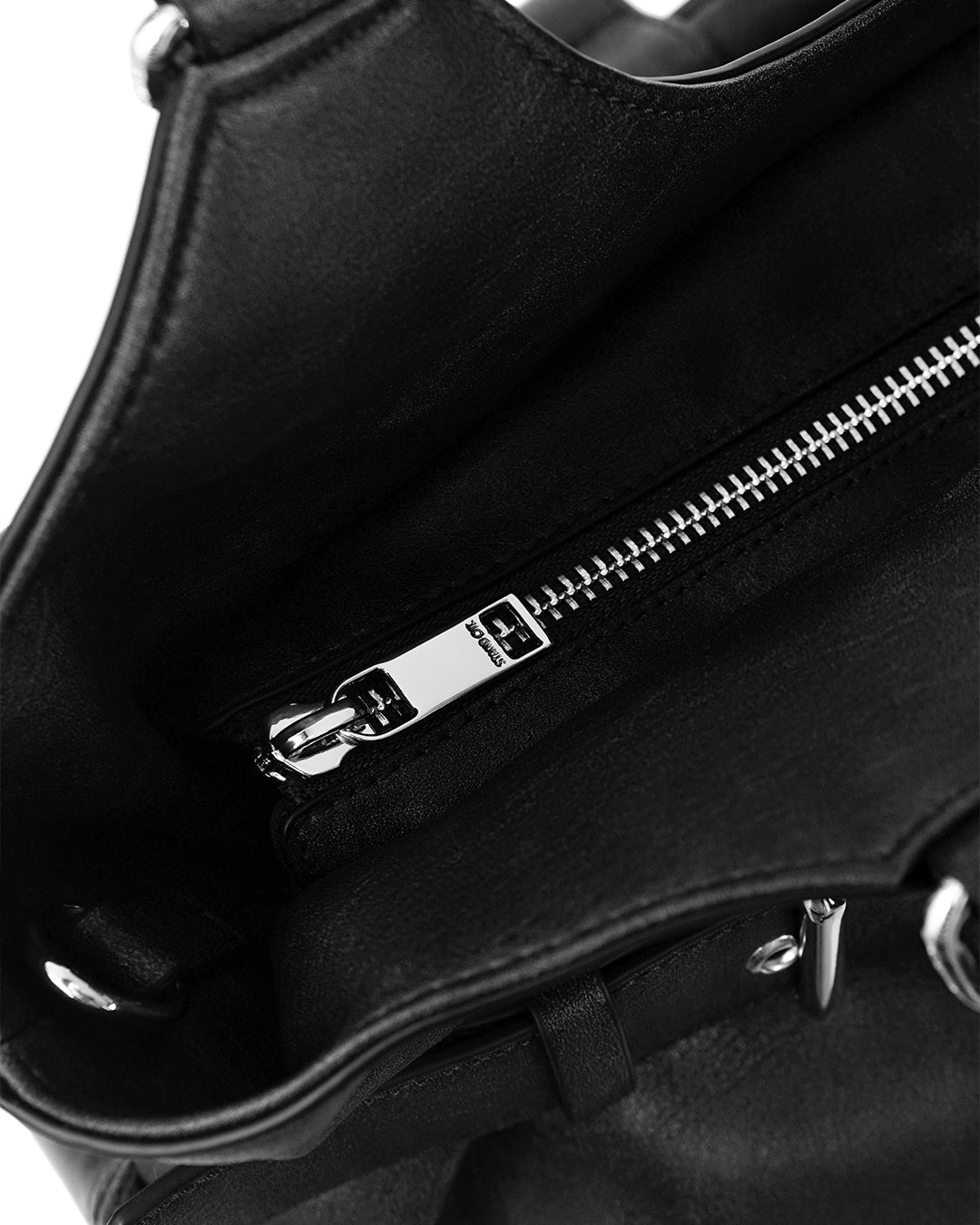 Lene Bag · 蕾奈釦帶托特包 / 黑色