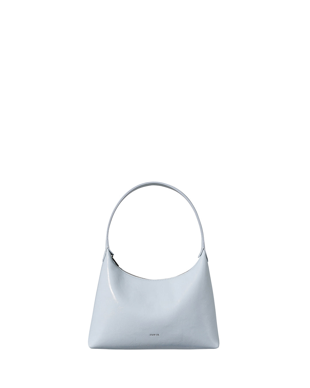 Plump bag · 滿月包 / 藍灰色