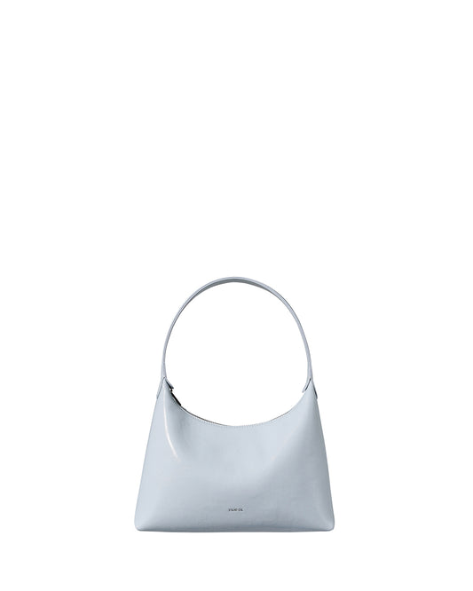 Plump bag · 滿月包 / 藍灰色