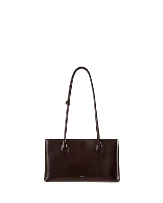 Square Low Bag · 簡約方包 / 栗色