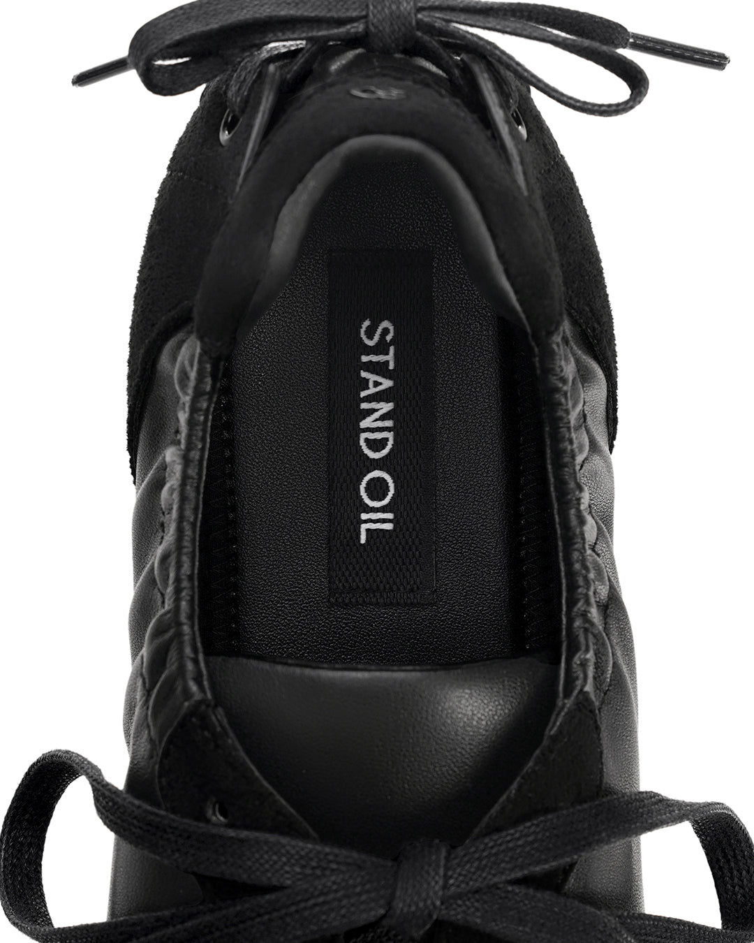 Double Tied Sneakers · 雙蝴蝶綁帶休閒運動鞋 / 黑色