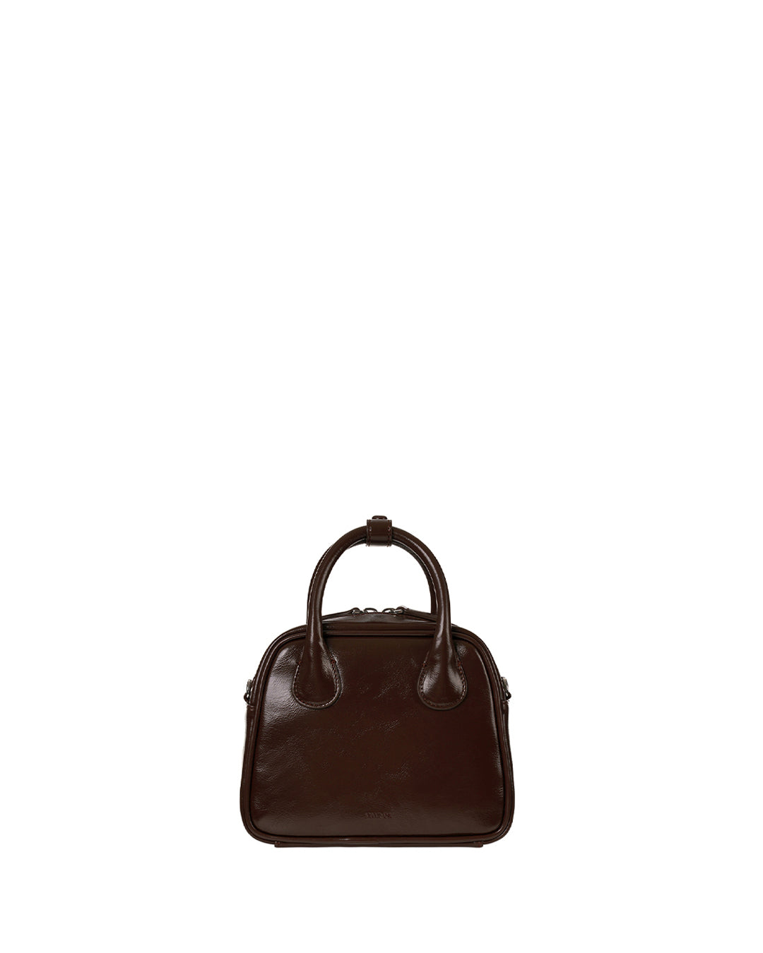 Momo Bag Mini · 迷你波士頓包 / 栗色