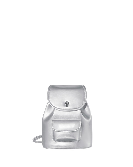 Ditto Backpack · 皮革後背包 / 銀色