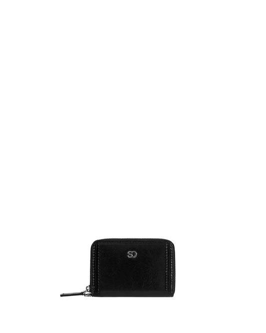 Post Wallet · 郵差拉鍊零錢包 / 黑色