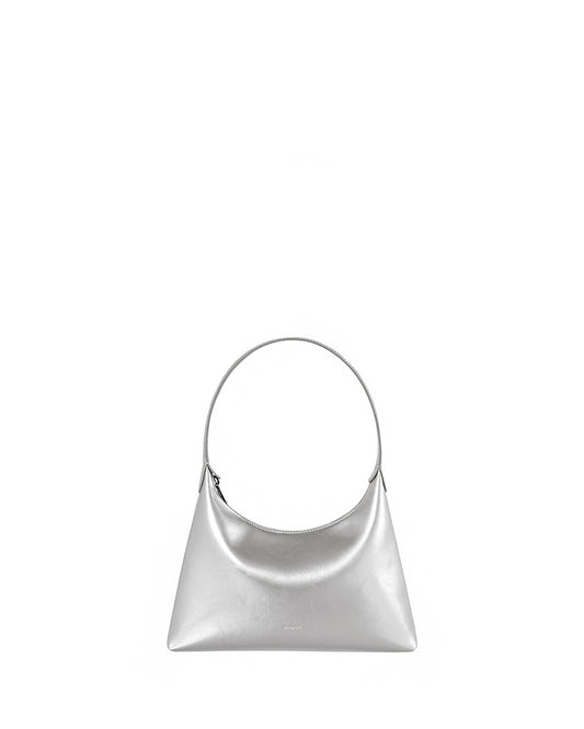 Plump bag · 滿月包 / 銀色