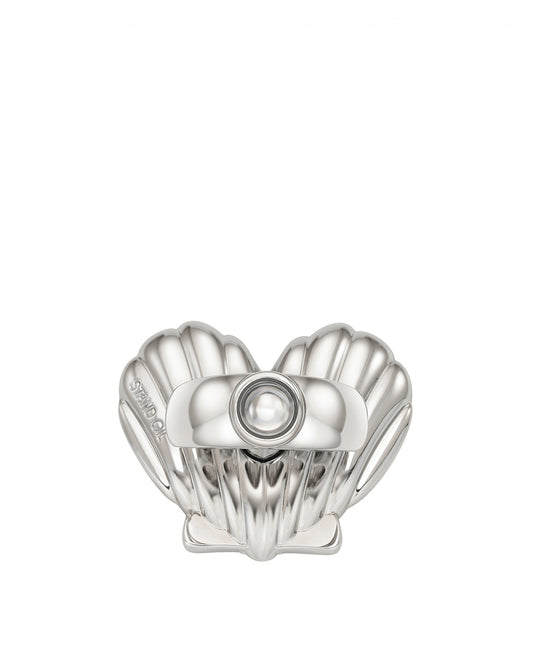 Shell Grip Ring · 貝殼手機指環扣 / 銀色