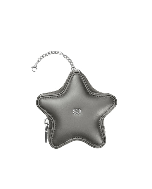 Star Pods Keyring · 星形吊飾鑰匙圈 / 金屬灰