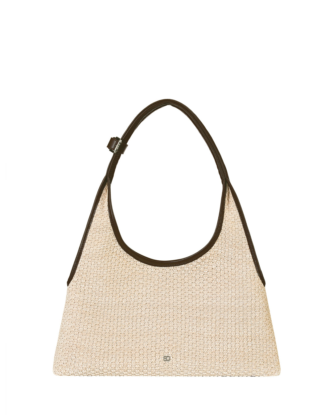 Ringo Bag Mini · 林果雙面托特包(小) / 草織棕色