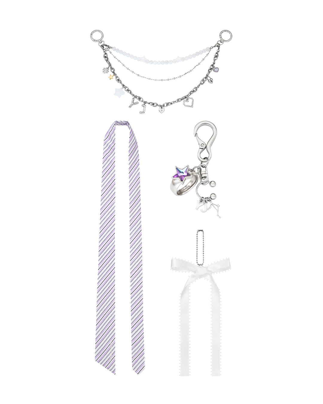 Jenaissante Charm Set · [SO BREEZY X HUH YUN JIN] 聯名吊飾組